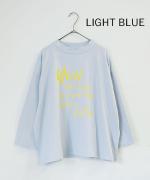 USE天竺プリントT 7分袖プルオーバー(you want...)
