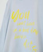 USE天竺プリントT 7分袖プルオーバー(you want...)