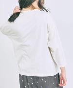 USE天竺プリントT 7分袖プルオーバー(you want...)