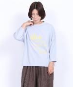 USE天竺プリントT 7分袖プルオーバー(you want...)