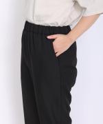 Linenライクツイル テーパードパンツ