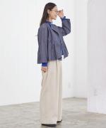 コーデュロイ　ワイドスラックス