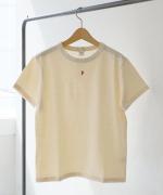 ドライコットン天竺 ロゴ入りスタンダードT