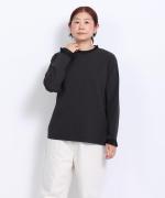 ドライコットン天竺　フリル長袖