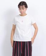 トロワ天竺　フレンチロゴT（oreille de souris）