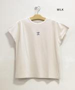 トロワ天竺　フレンチロゴT（oreille de souris）