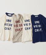 あらびき天竺　フットボールロゴT(UNE VIE DE CHAT)