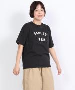 ドライコットン天竺 ロゴT(BARLEY TEA)