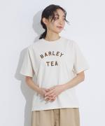 ドライコットン天竺 ロゴT(BARLEY TEA)