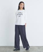 ドライコットン天竺　フットボールロゴT