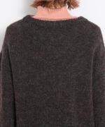Fluffy knit プルオーバー
