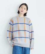 エコシャギーチェック プルオーバー