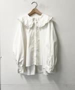 FRILLY COLLAR BLOUSE