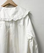 FRILLY COLLAR BLOUSE