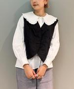 FRILLY COLLAR BLOUSE