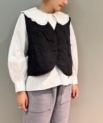 FRILLY COLLAR BLOUSE