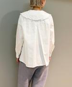 FRILLY COLLAR BLOUSE