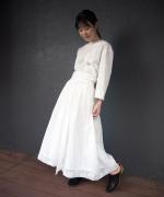 HEM LACE OVERWRAPED SKIRT