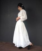 HEM LACE OVERWRAPED SKIRT