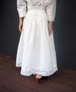 HEM LACE OVERWRAPED SKIRT