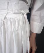 HEM LACE OVERWRAPED SKIRT