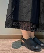 HEM LACE OVERWRAPED SKIRT
