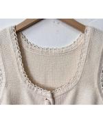 CO CO KNIT 2WAY VEST
