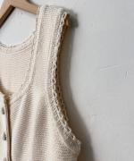 CO CO KNIT 2WAY VEST