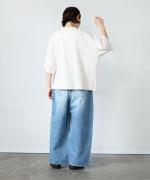 12OZヴィンテージデニム　ワイドパンツ