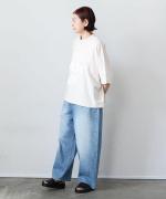 12OZヴィンテージデニム　ワイドパンツ