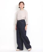 12OZヴィンテージデニム　ワイドパンツ