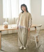 太番手ステッチコットンリネンボイル　シャツ