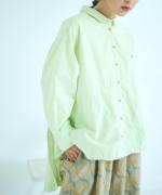 ライトコットンポプリン　シャツジャケット