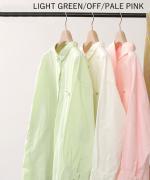 ライトコットンポプリン　シャツジャケット