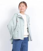 コットンリネンツイル　マウンテンパーカー