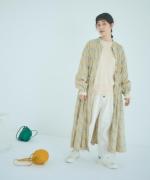 10ozコットンリネンデニム　パンツ