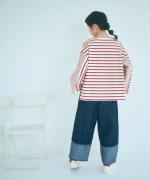10ozコットンリネンデニム　パンツ