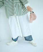 10ozコットンリネンデニム　パンツ