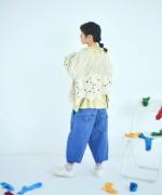 ヘリンボンギンガムチェック　2wayブラウス
