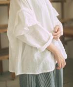 ラミーキャンバス　2wayブラウス