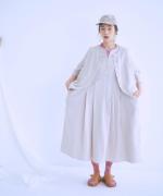 リネンキャンバス　2wayベスト