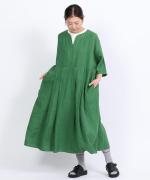 リネンキャンバス　ワンピース