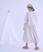 リネンキャンバス　ワンピース