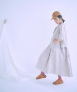 リネンキャンバス　ワンピース