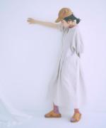 リネンキャンバス　ワンピース