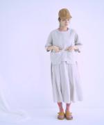 リネンキャンバス　ワンピース