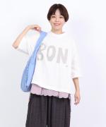 スカラップ刺繍コットンリネンボイル　ノースリーブプルオーバー