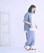 コットンタイプライター硫化バイオ　シャツ