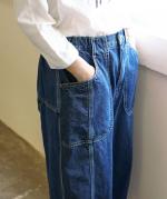 キナリヘリンボンオックス／10ozデニム　パンツ