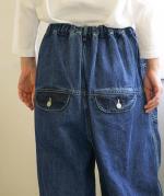キナリヘリンボンオックス／10ozデニム　パンツ